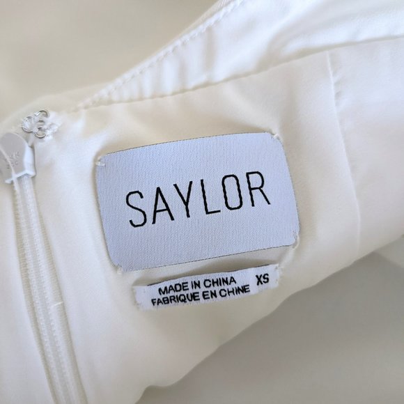 NEW SAYLOR Krysta Feather Straight Leg Jumpsuit - Picture 10 of 11